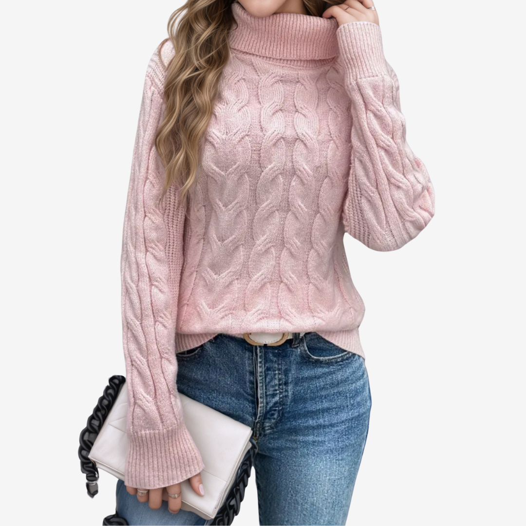 Pull Col Roulé Classique Odile™