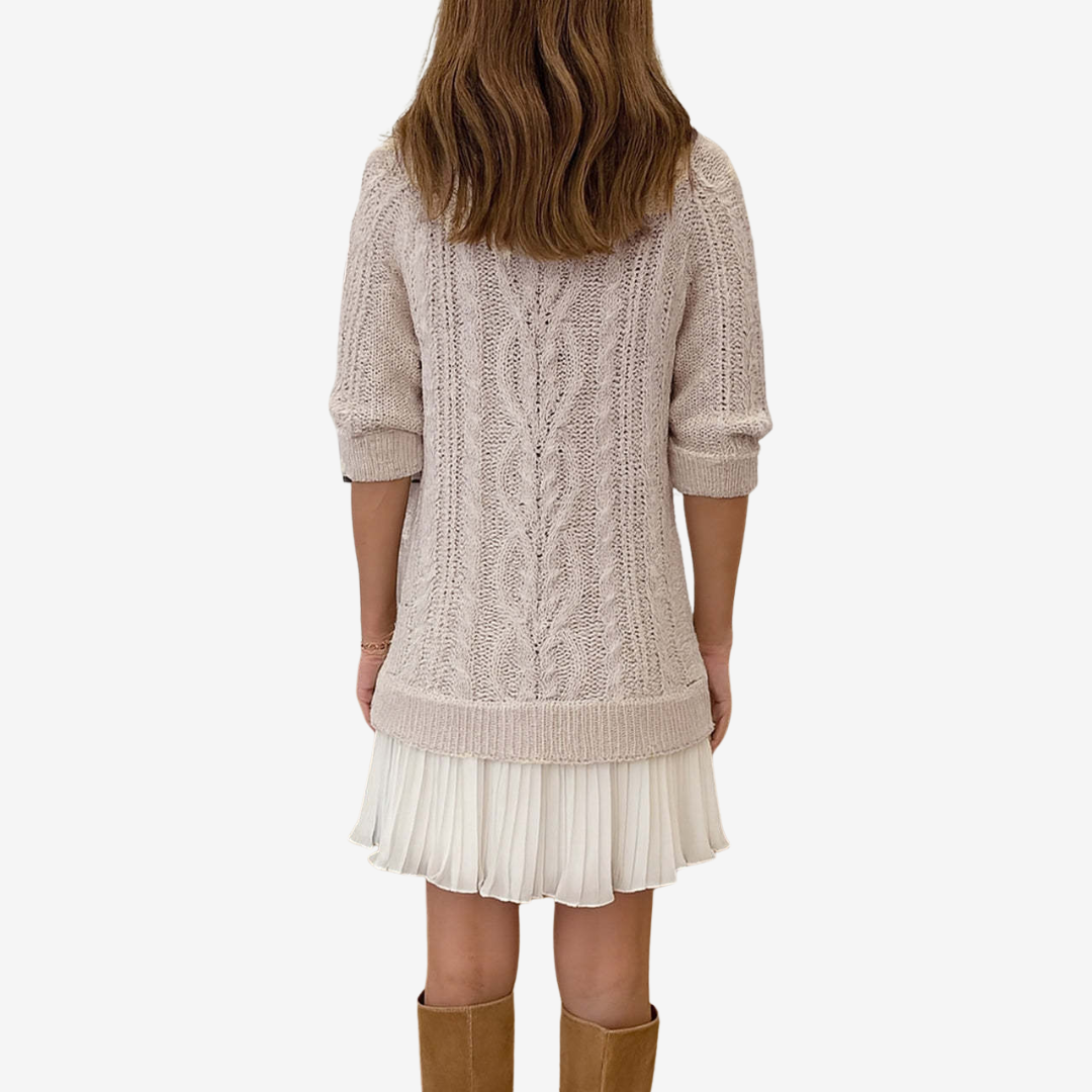 Gaëlle | Robe Pull en Tricot