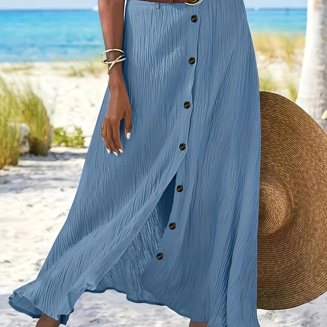 Jupe Boutonnée Légère