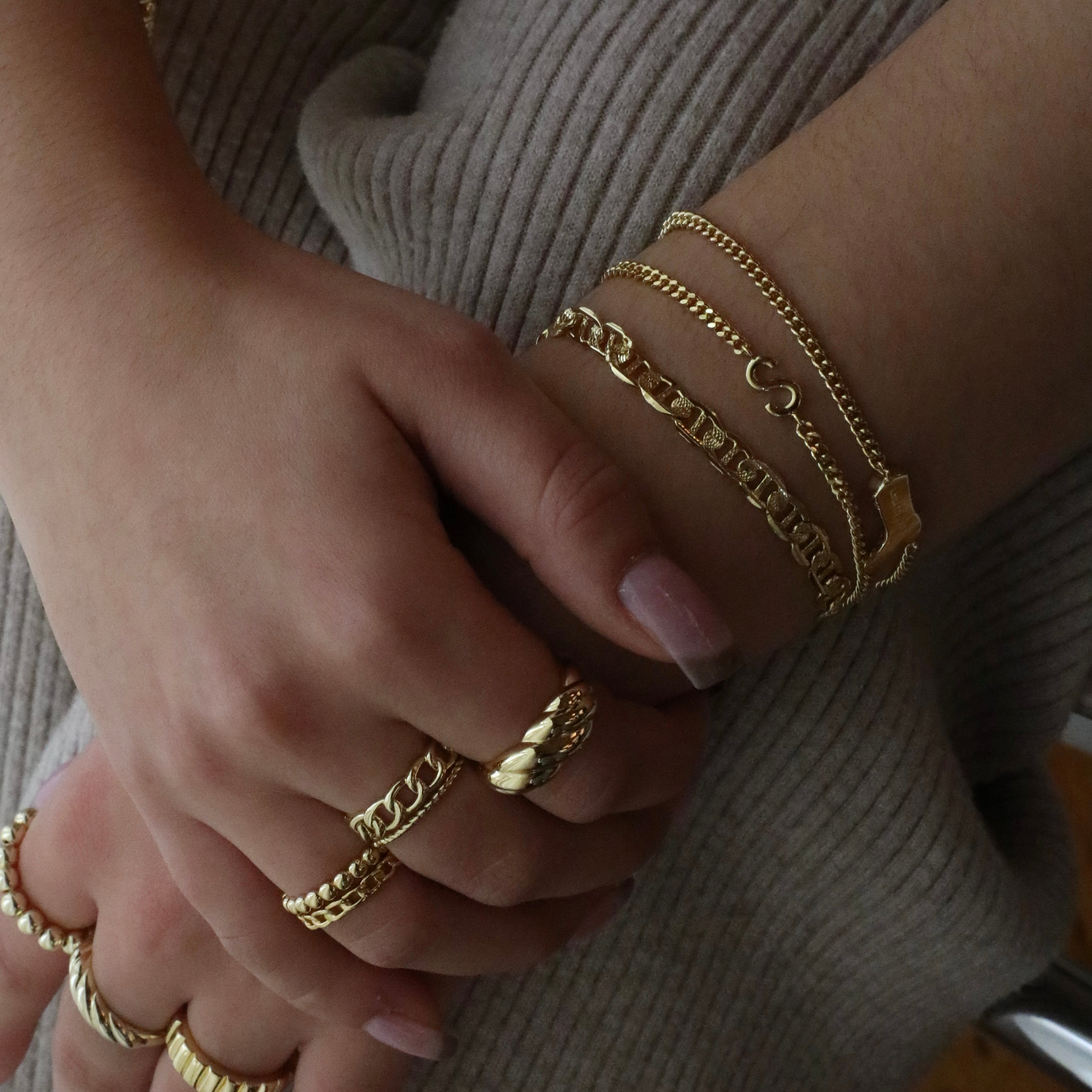 Anneau de Chaîne Moderne