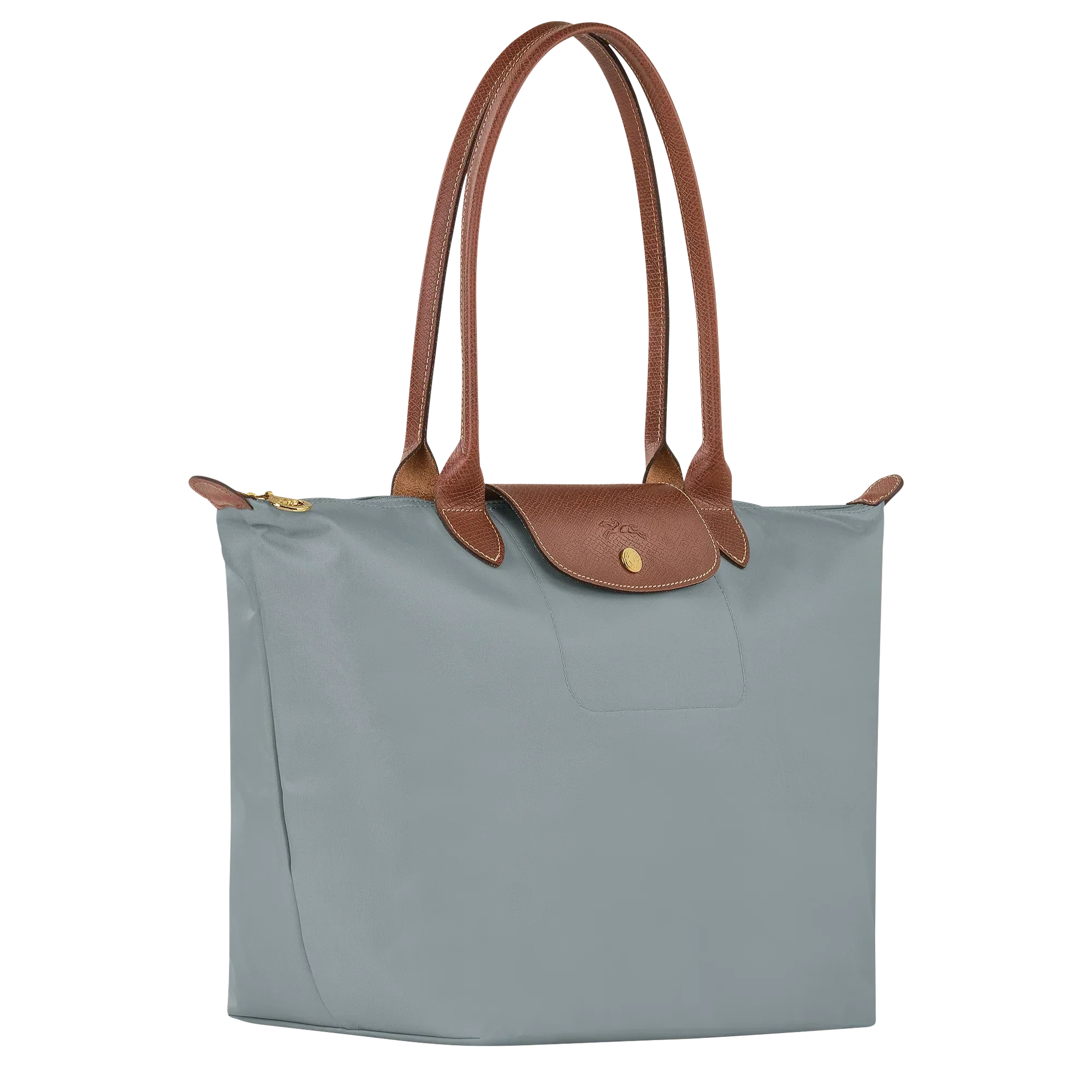 Longchamp - Grand Sac Le Pliage, Acier