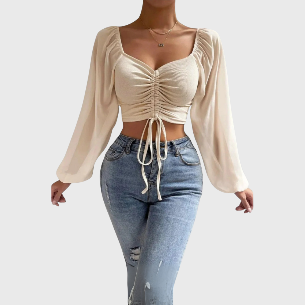 Jacqueline - Blouse de Soirée Polyvalente