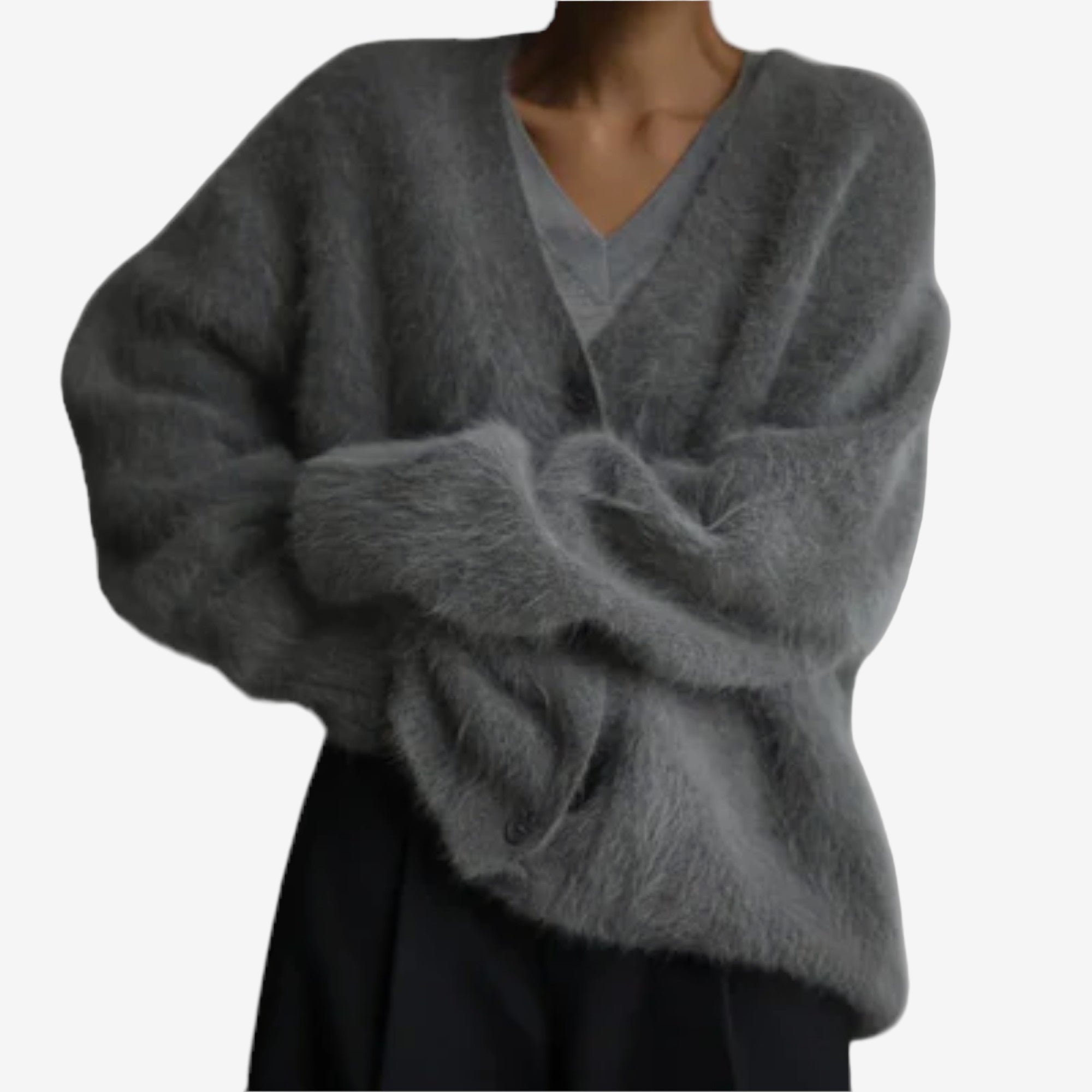 Pull en tricot pelucheux Lilah™