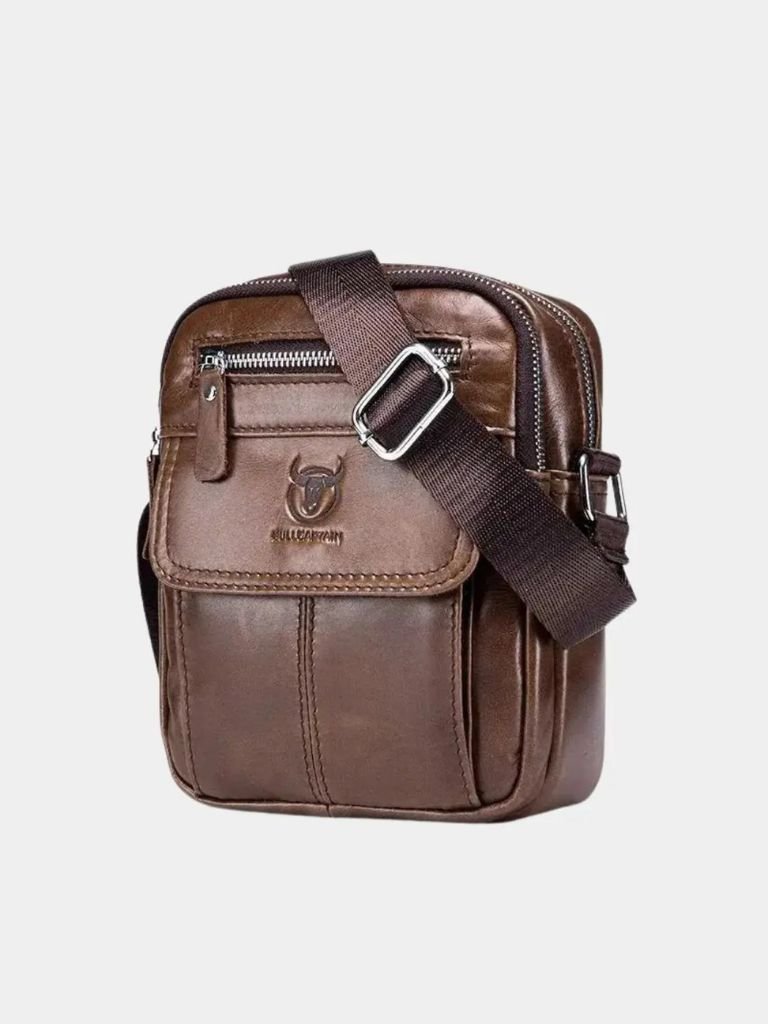 Simon™ | Sac Messenger en Cuir