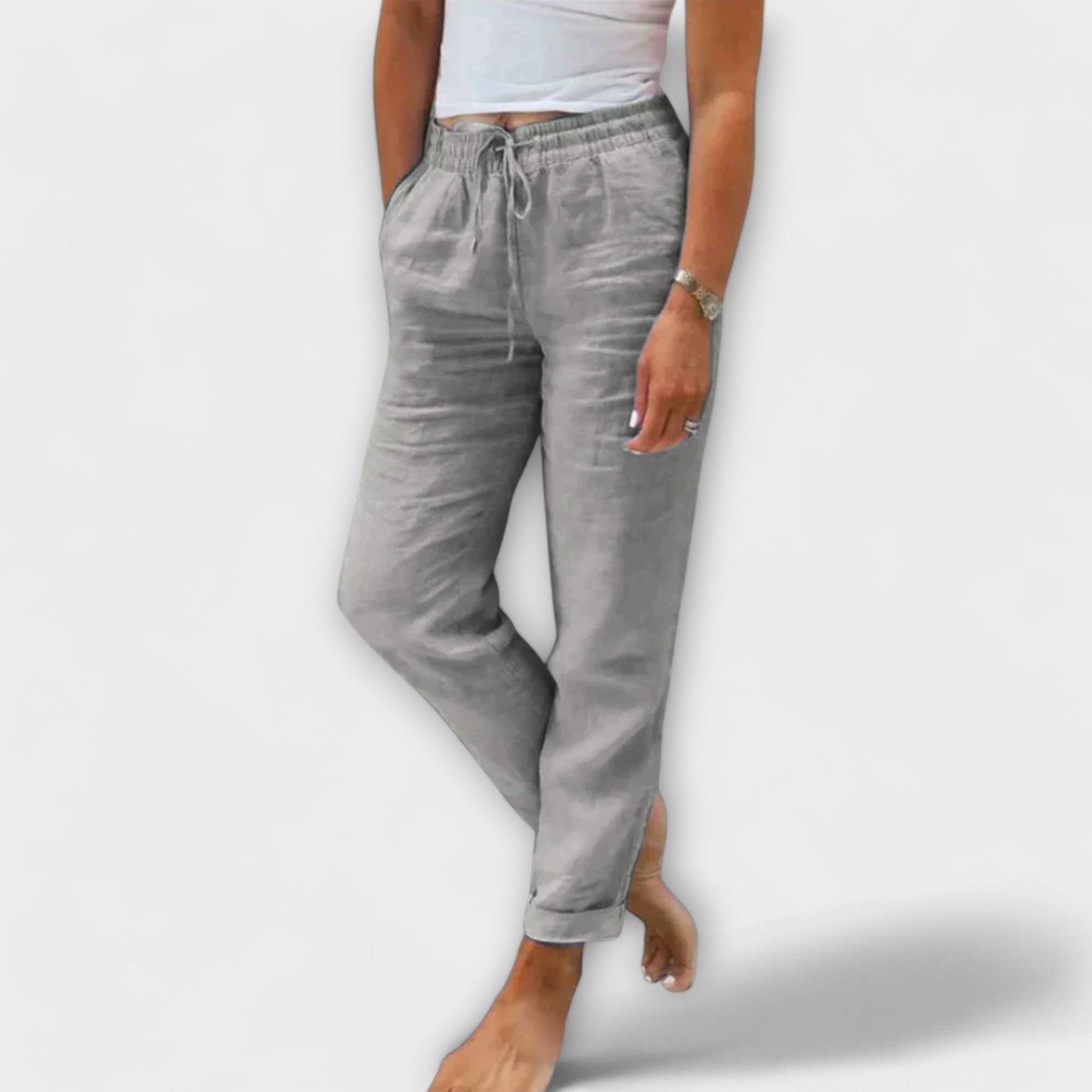 Pantalon en Lin Léger