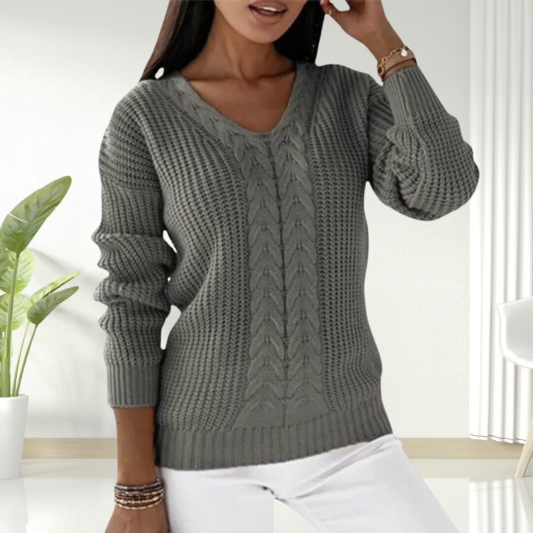Oriana | Pull V-Neck Confortable