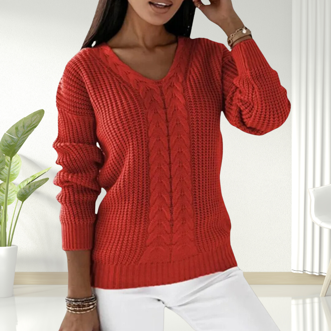 Oriana | Pull V-Neck Confortable