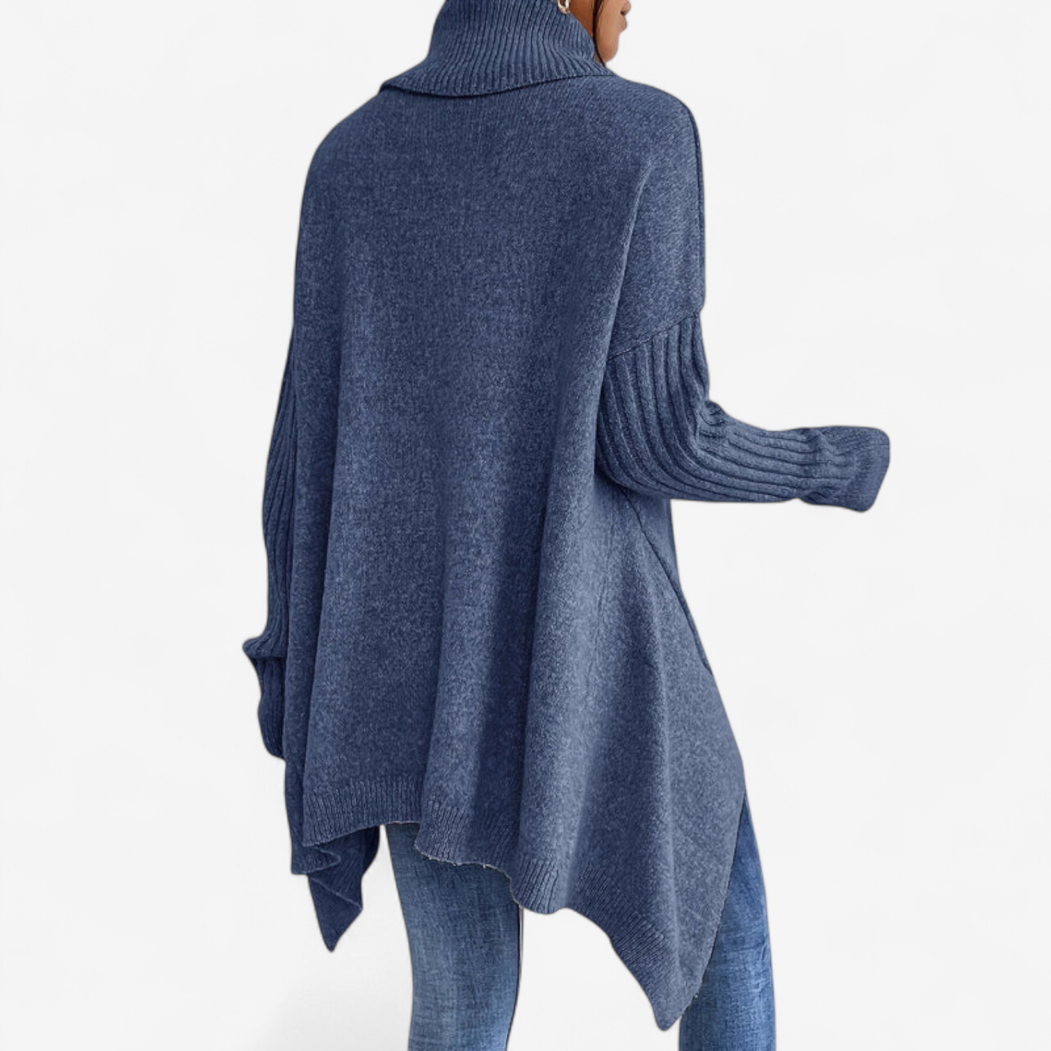 Frédérique™ Pull Doux avec Col Roulé