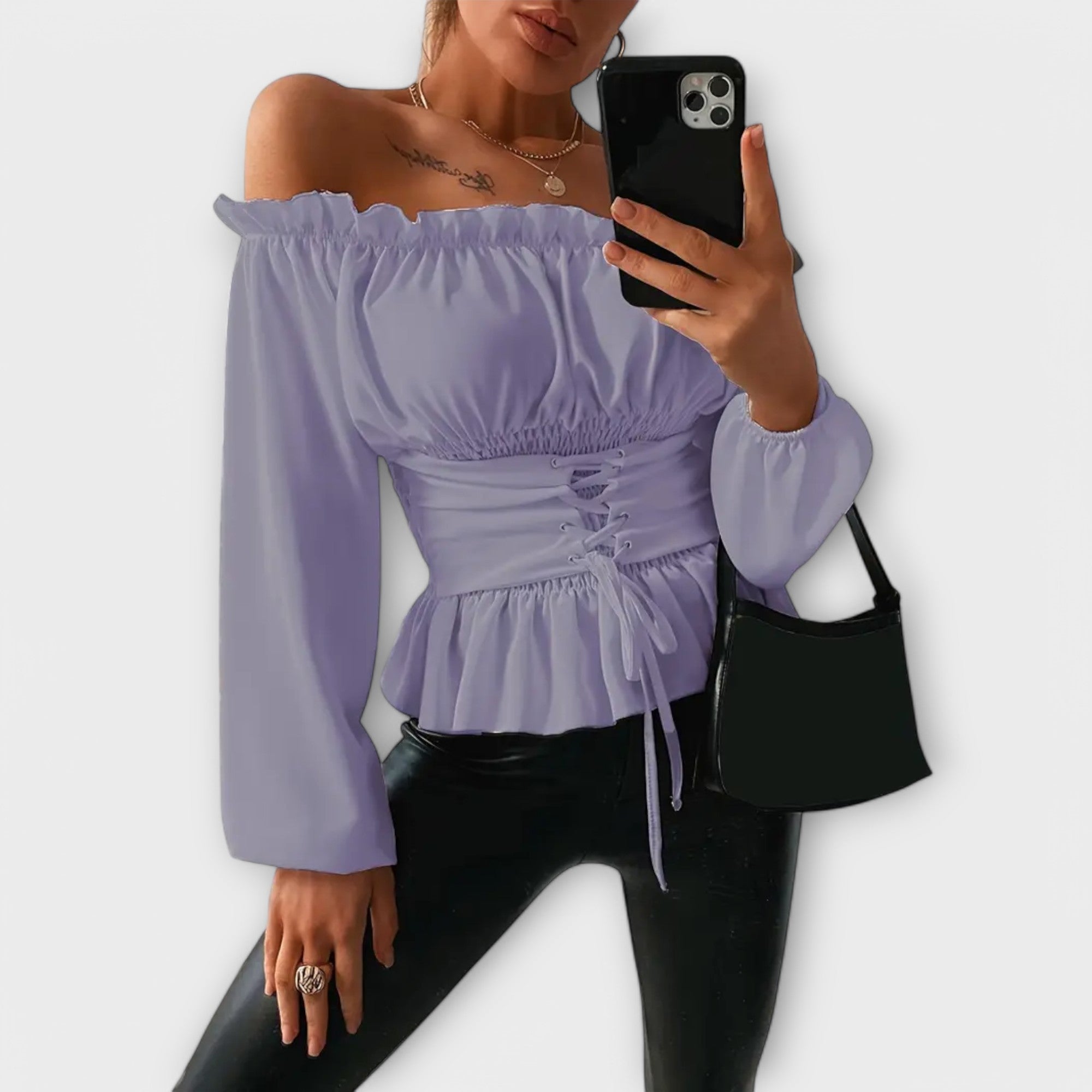 Amelia - Blouse à volants