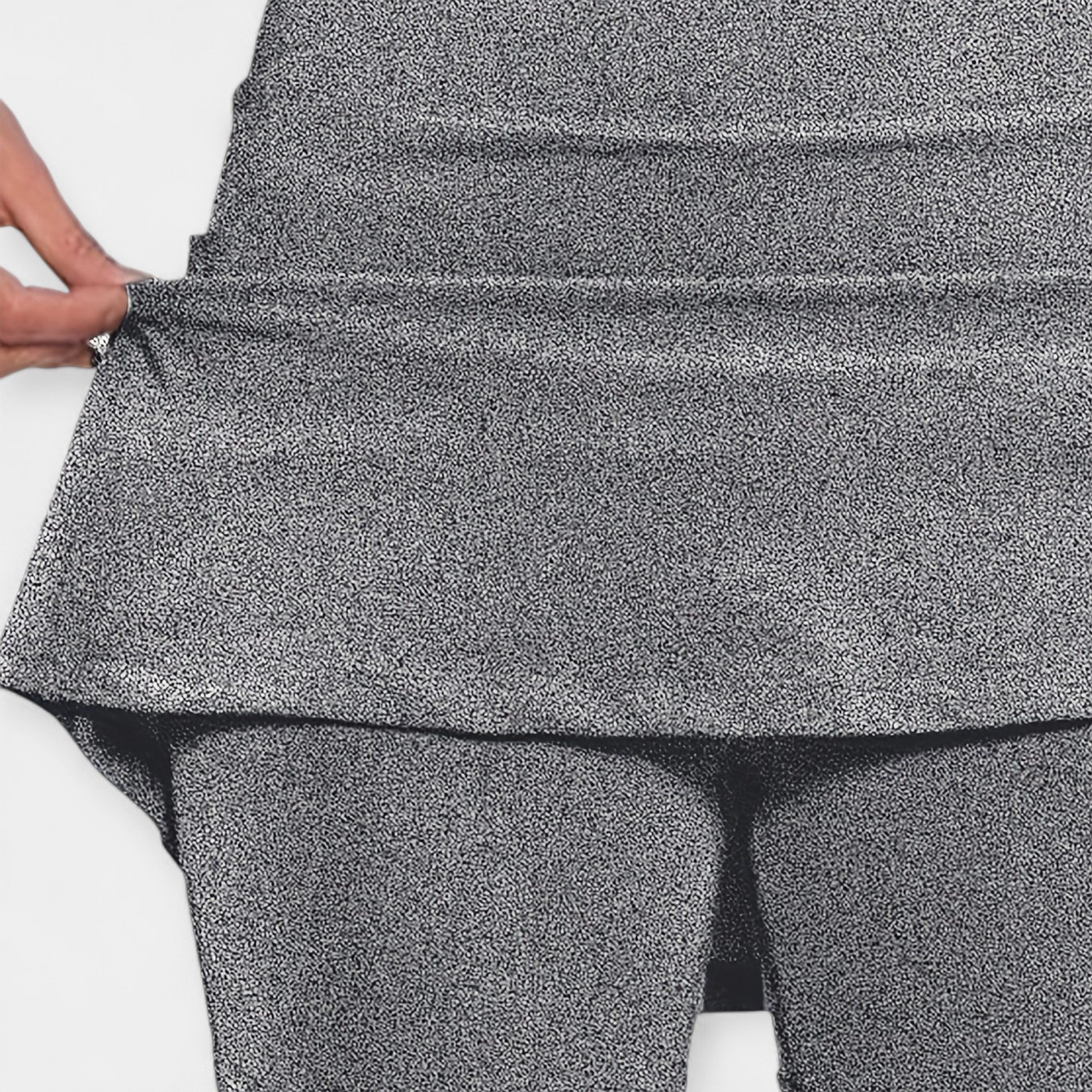 Short-Jupe Taille Haute