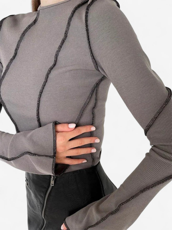 Imona | Haut Ă Manches Longues Confortable