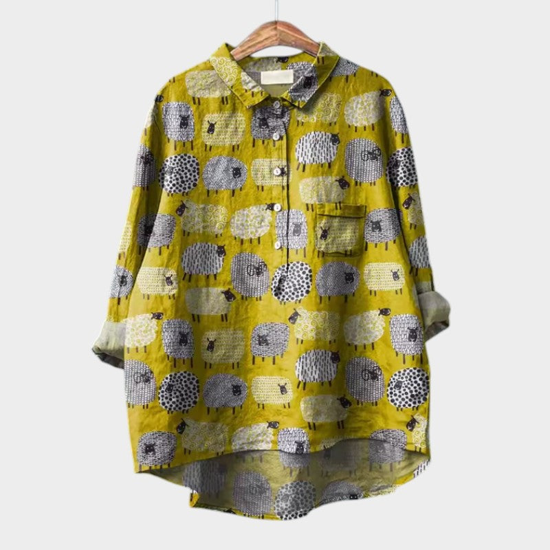 Gunna | Blouse Premium avec Finition en Dentelle