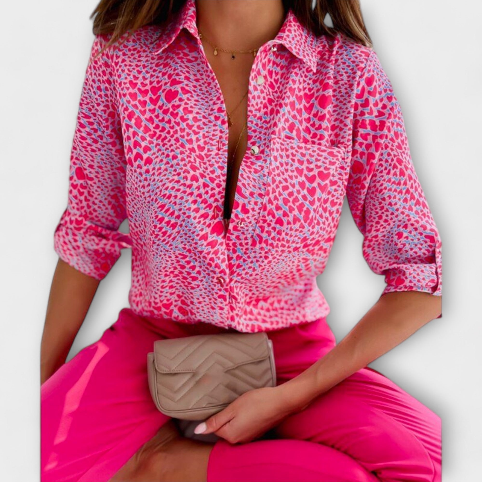 Blouse avec col classique