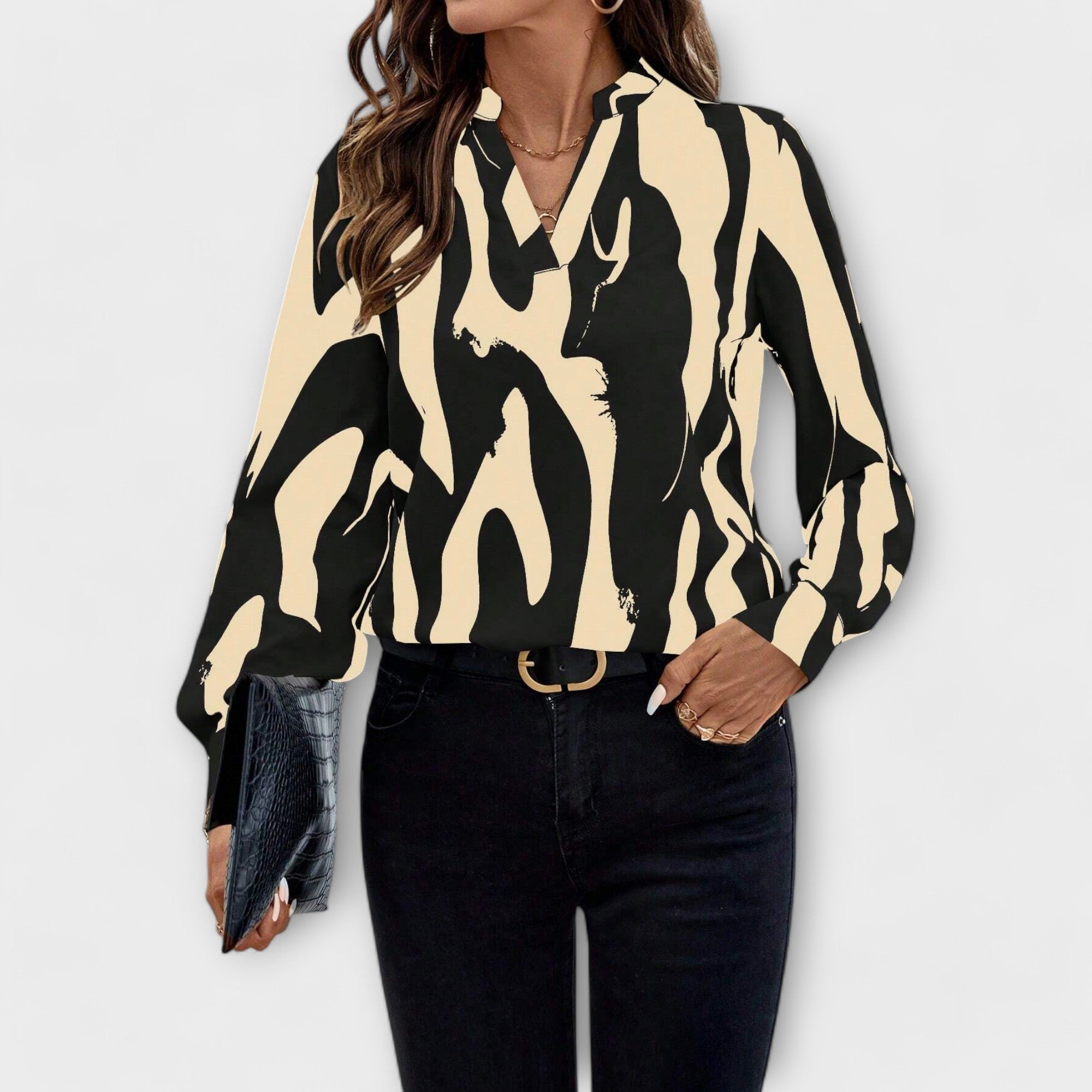 T-shirt avec motif graphique et design élégant