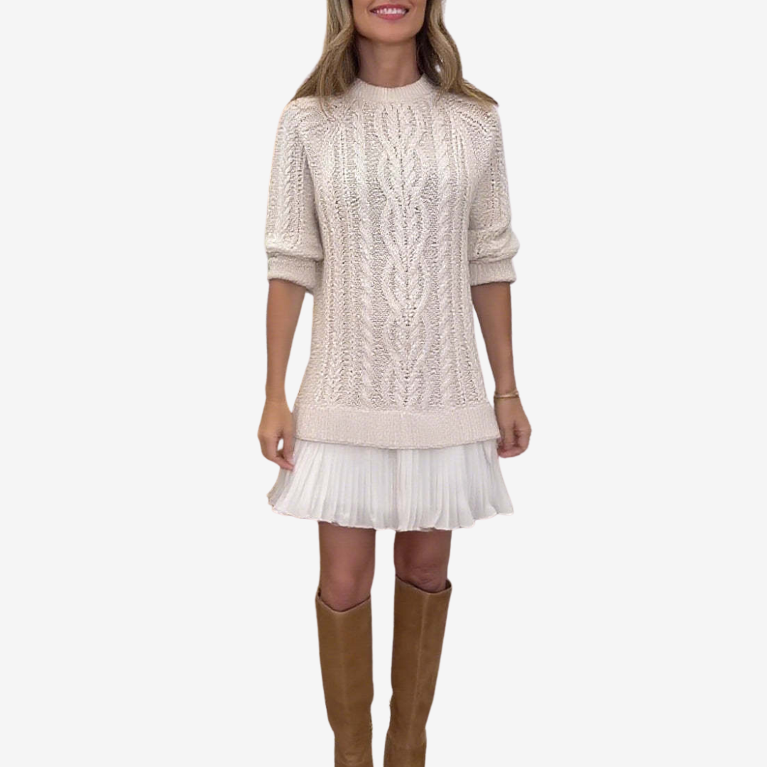 Gaëlle | Robe Pull en Tricot