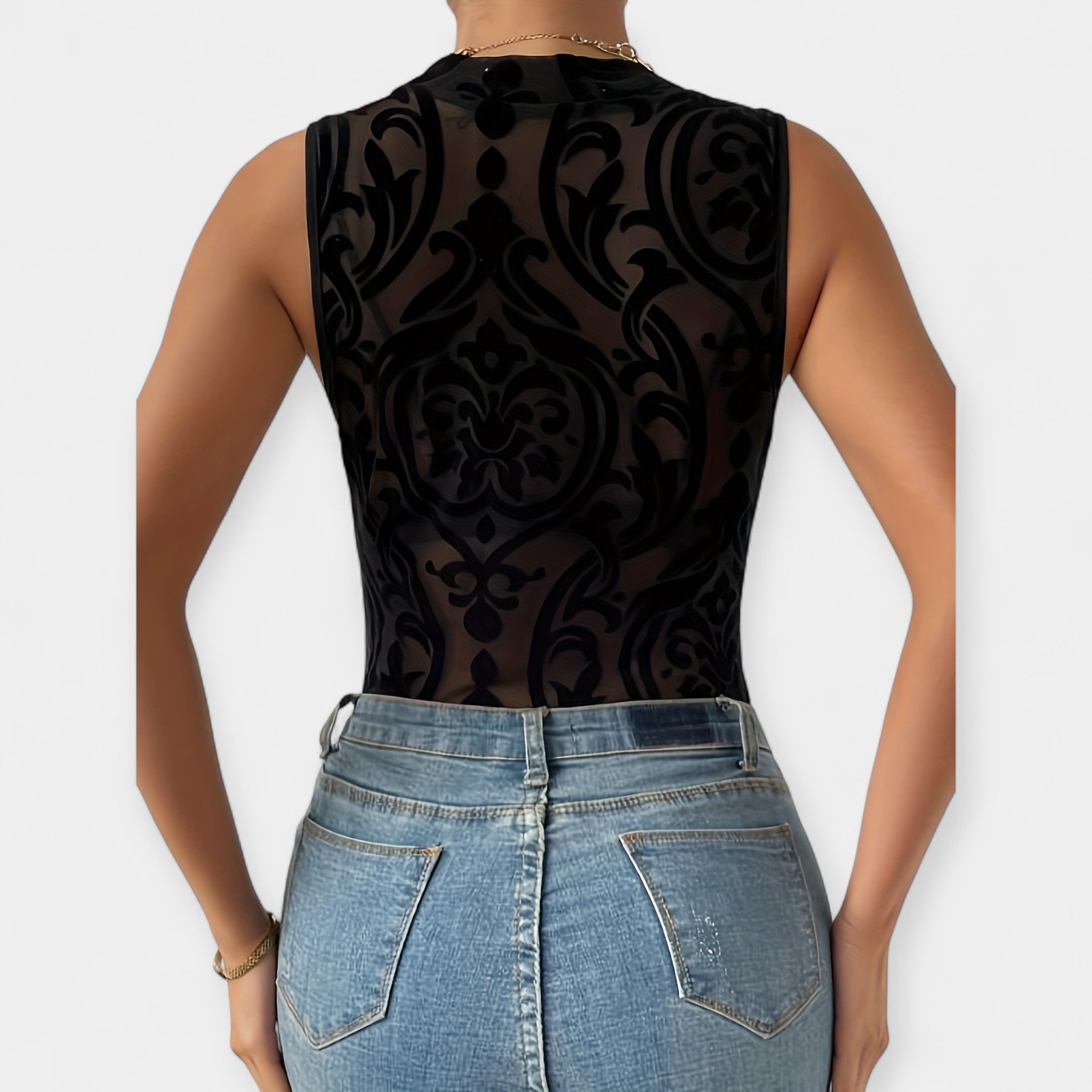 Body en Crochet Géométrique