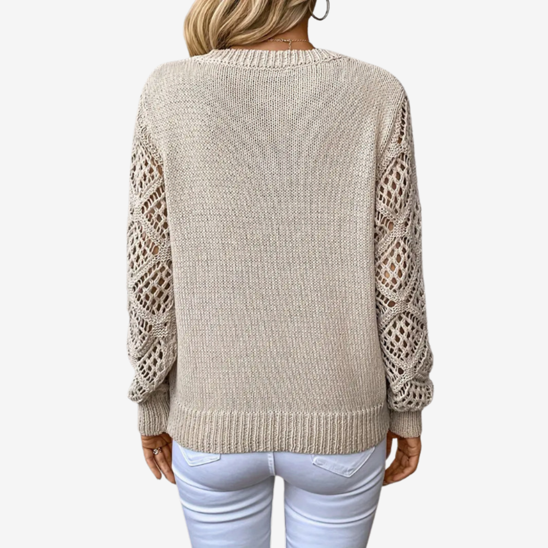 Françoise™ Tricoté avec Dentelle