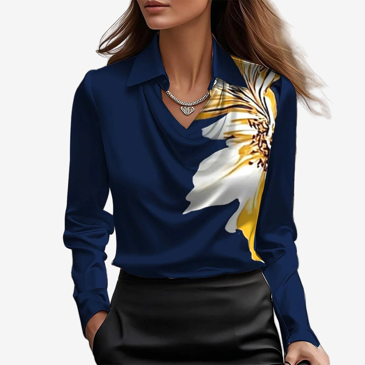 Blouse à Col Bateau Elira™