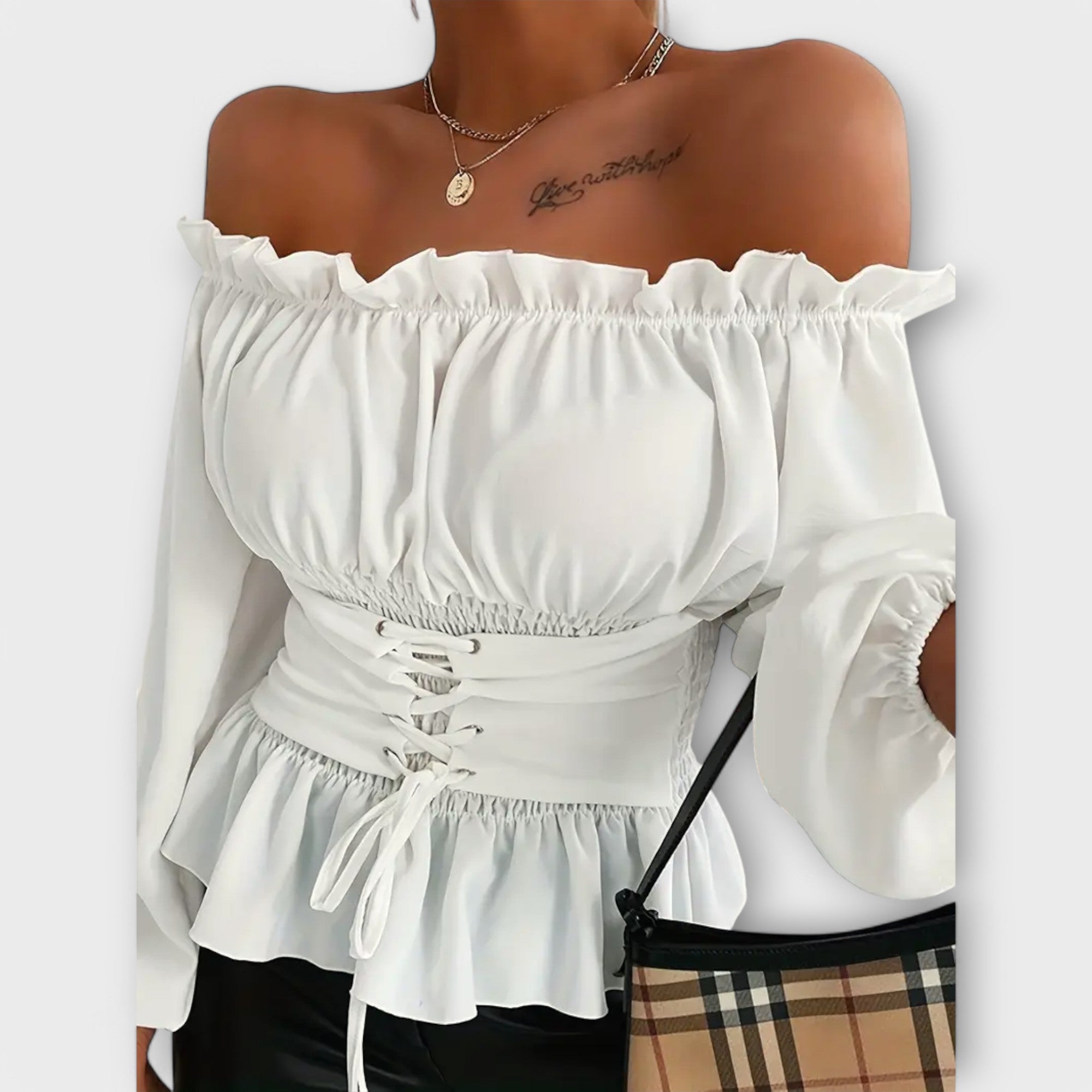 Amelia - Blouse à volants