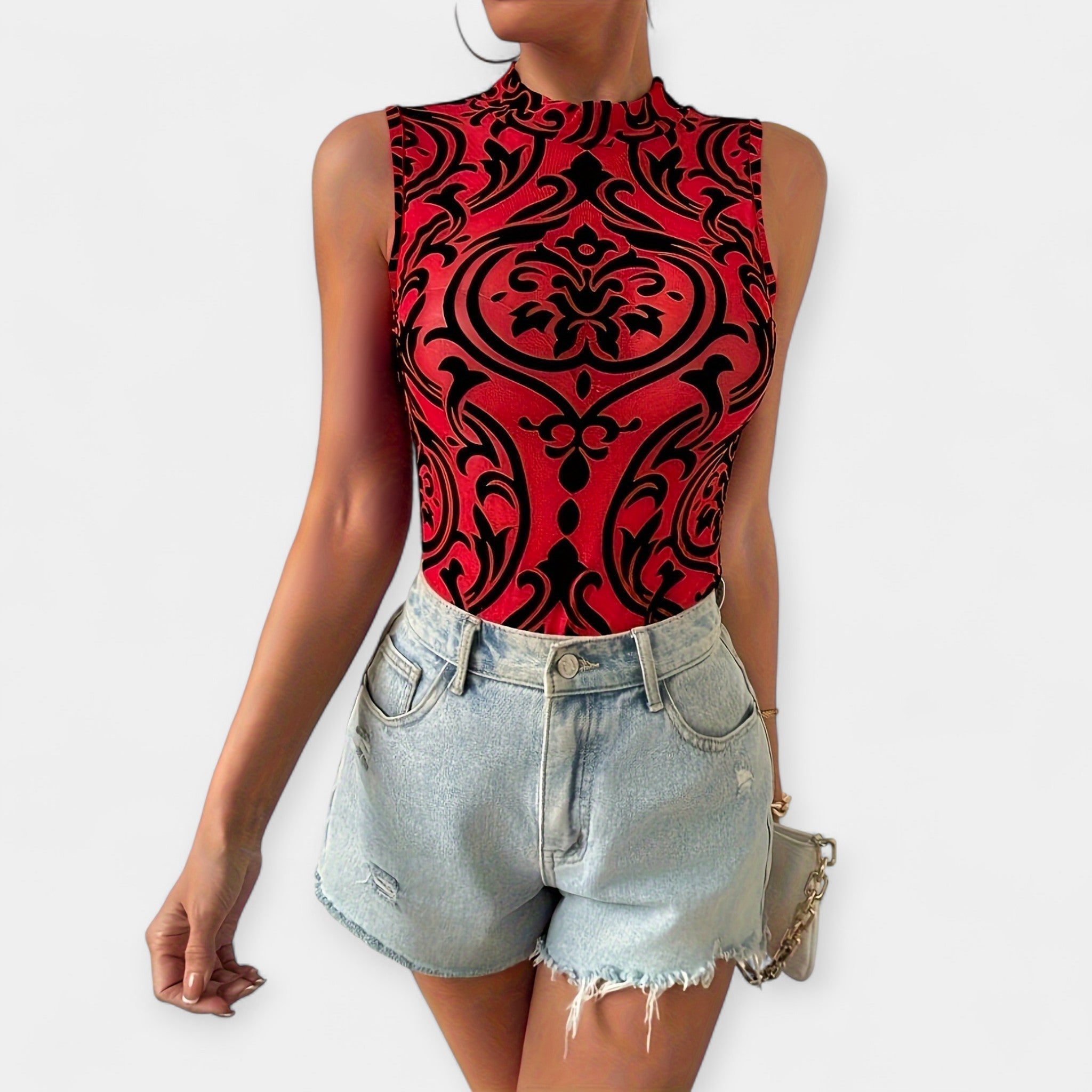 Body en Crochet Géométrique