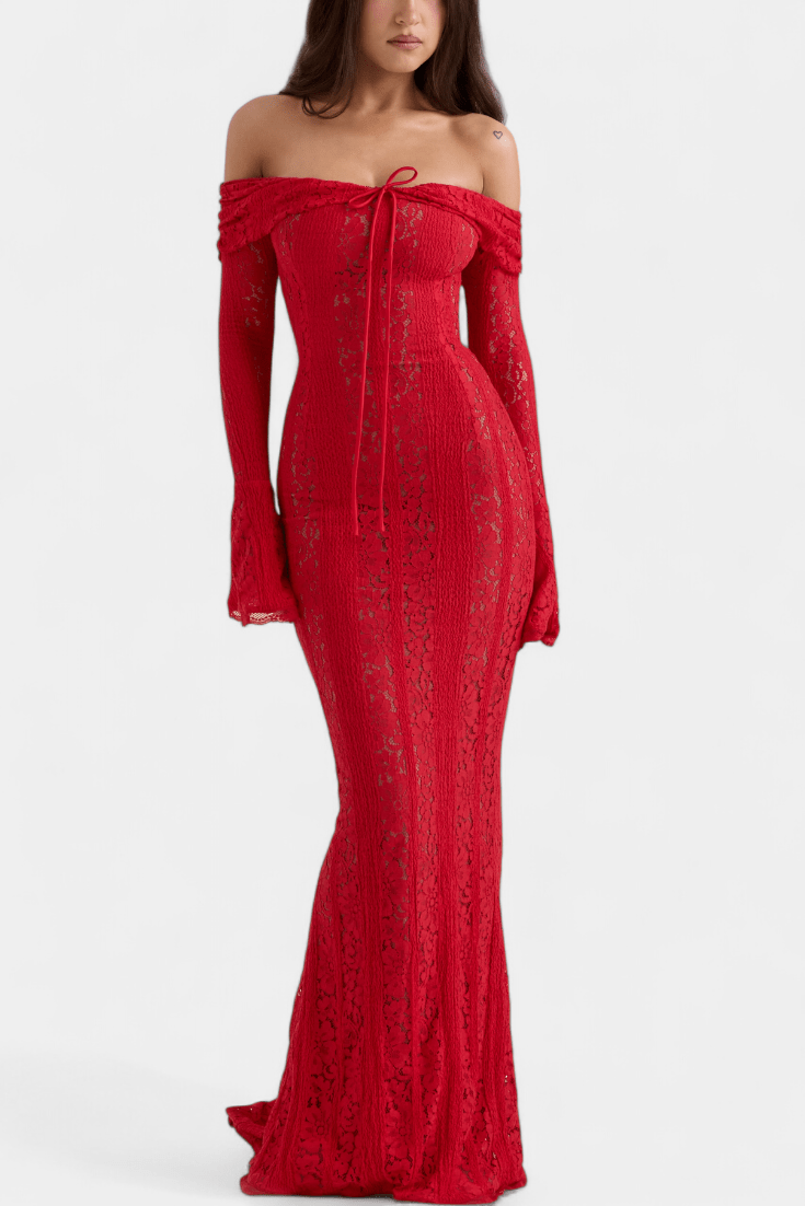 Alberte | Robe Off-Shoulder