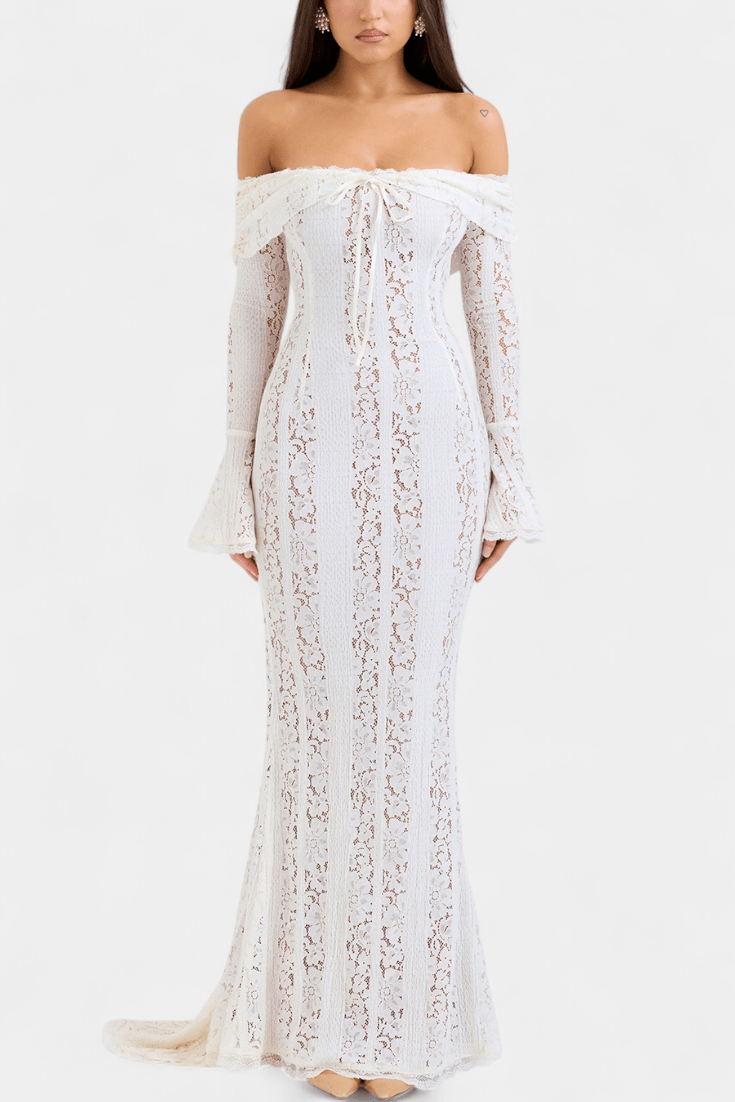 Alberte | Robe Off-Shoulder