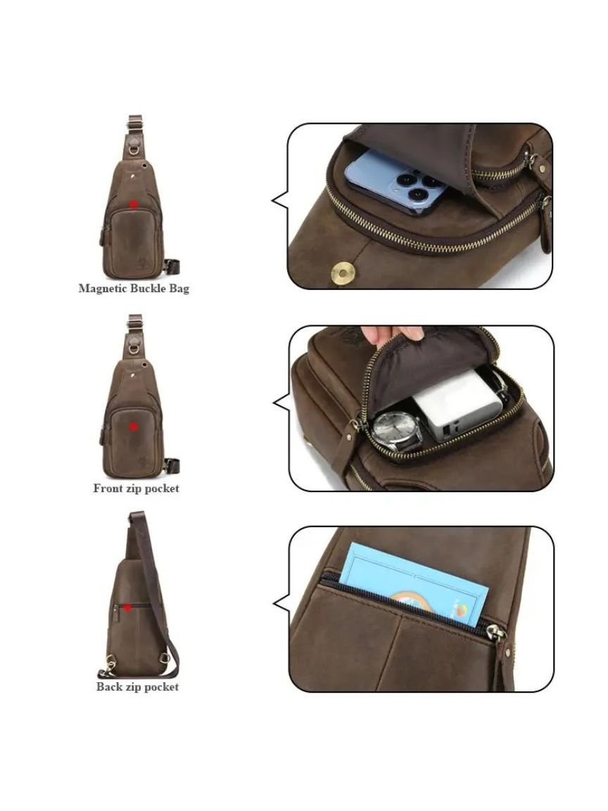 Anders™ | Sac à bandoulière en cuir essentiel