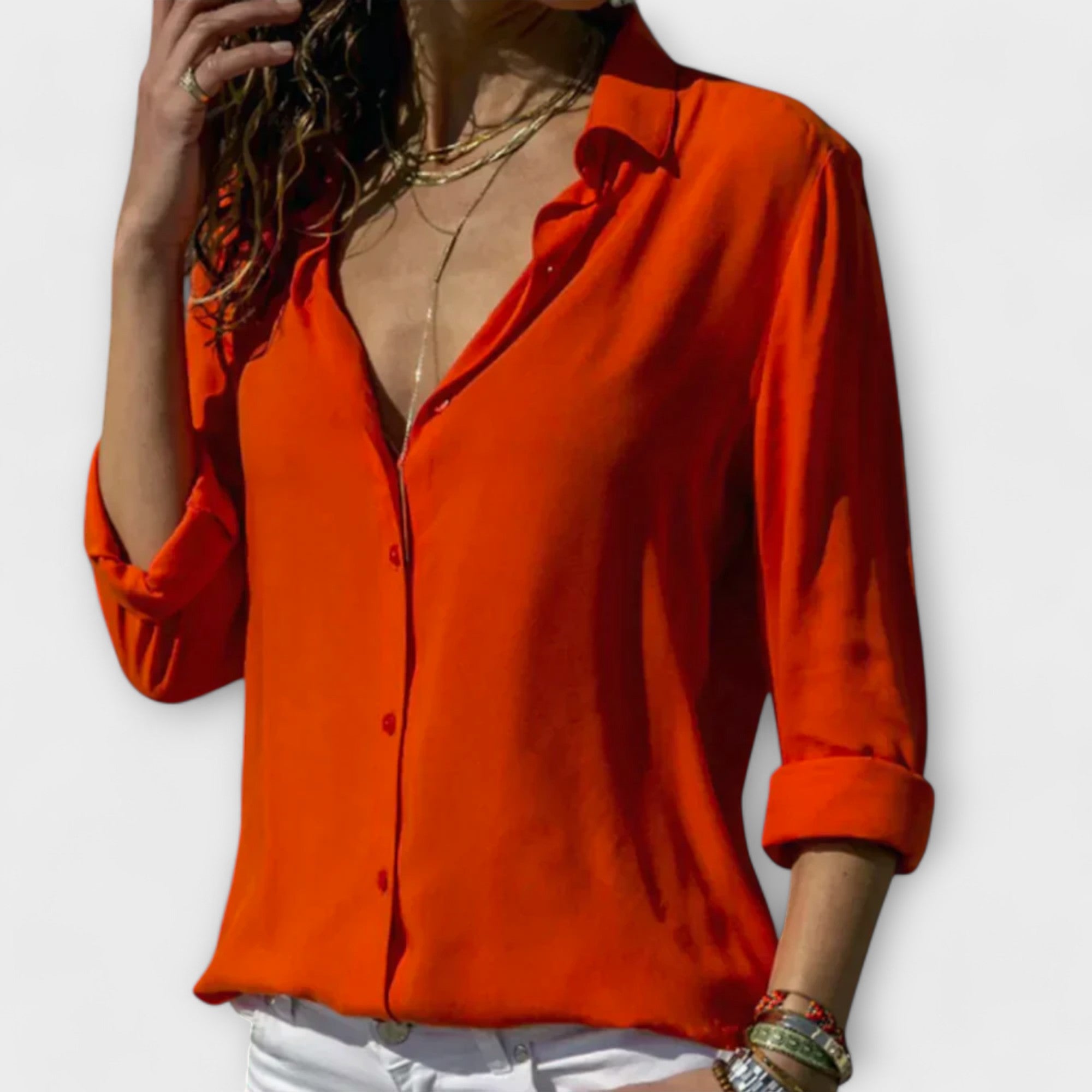 Monias - Blouse en Satin