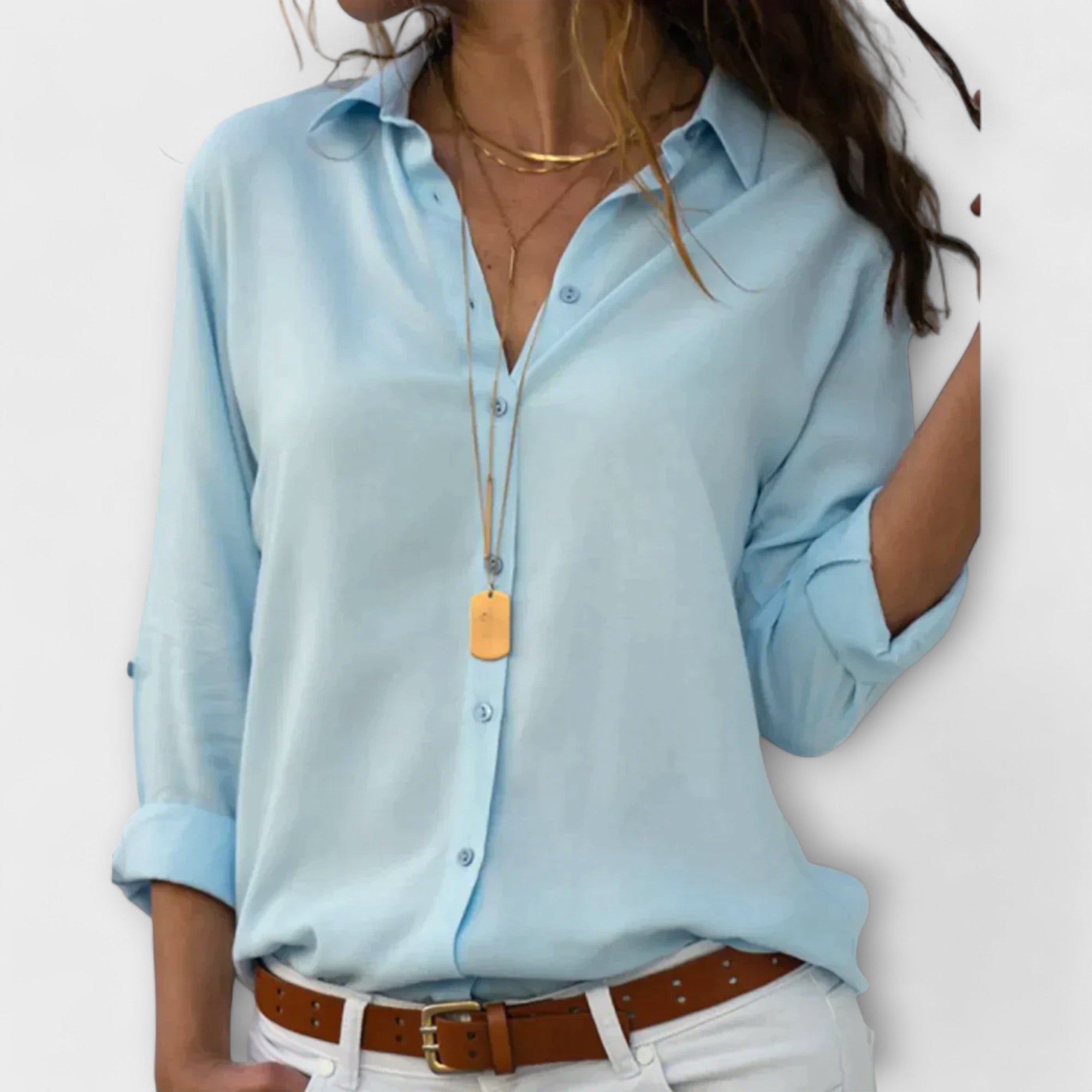 Monias - Blouse en Satin
