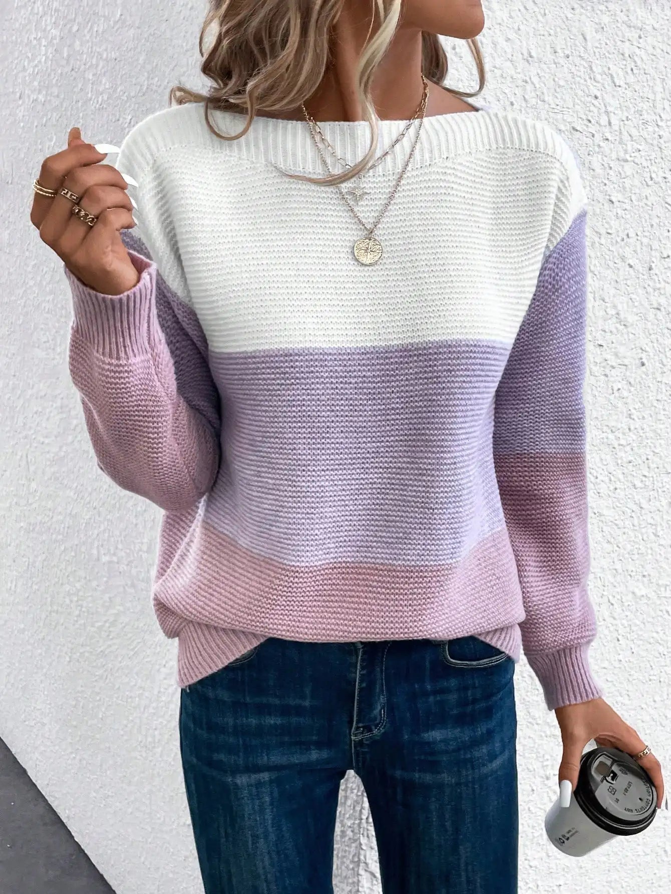 Mia | Pull Ombre à la Mode