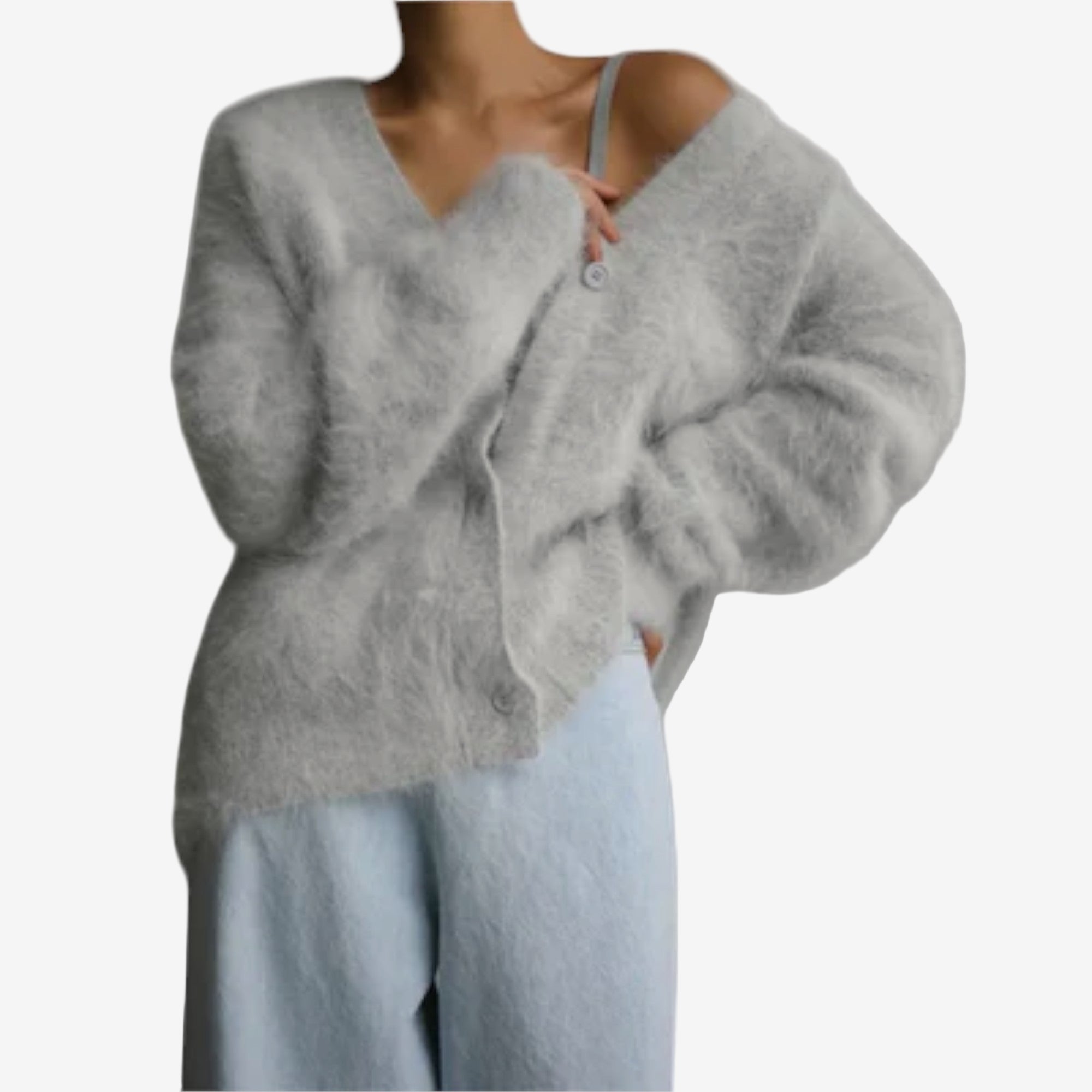 Pull en tricot pelucheux Lilah™