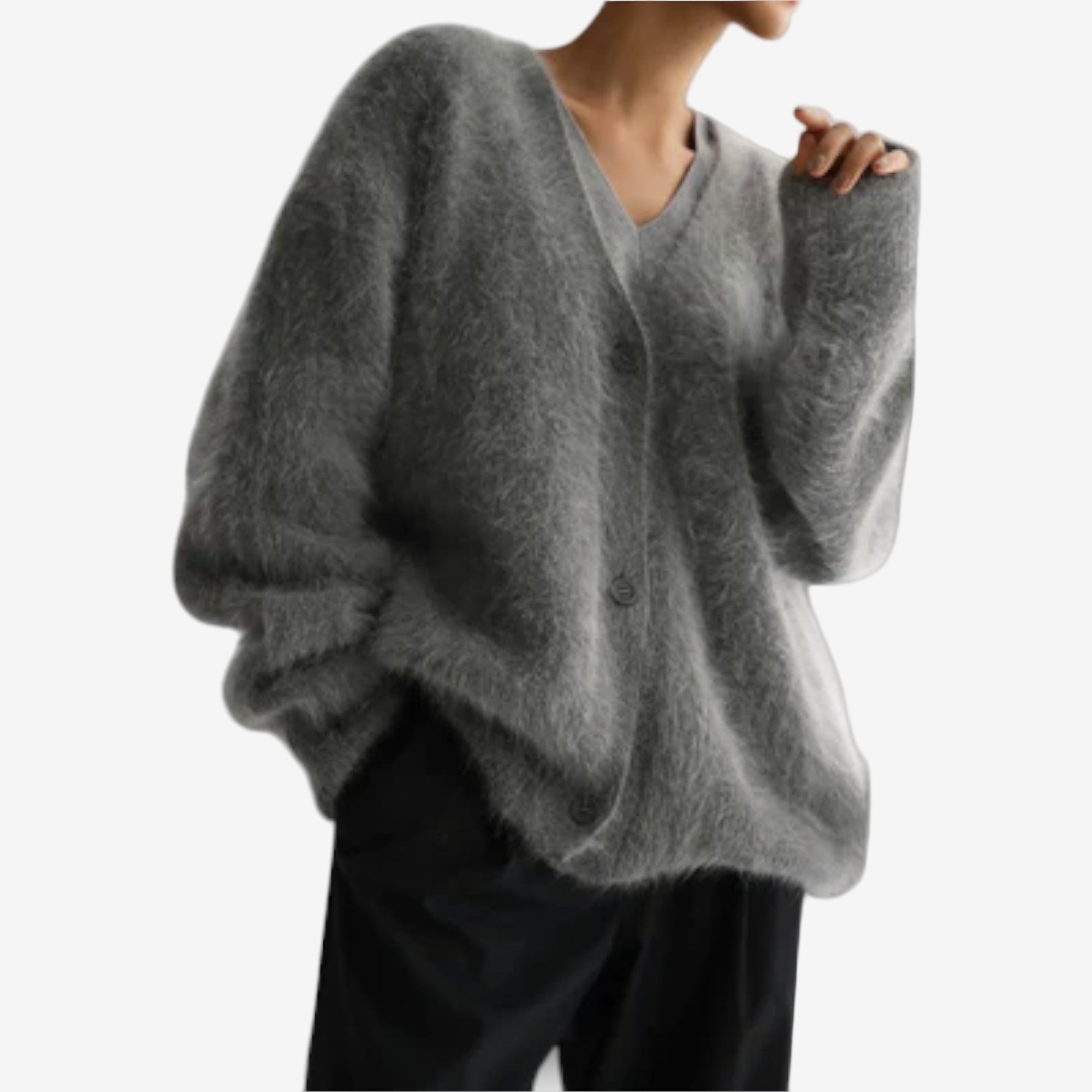 Pull en tricot pelucheux Lilah™
