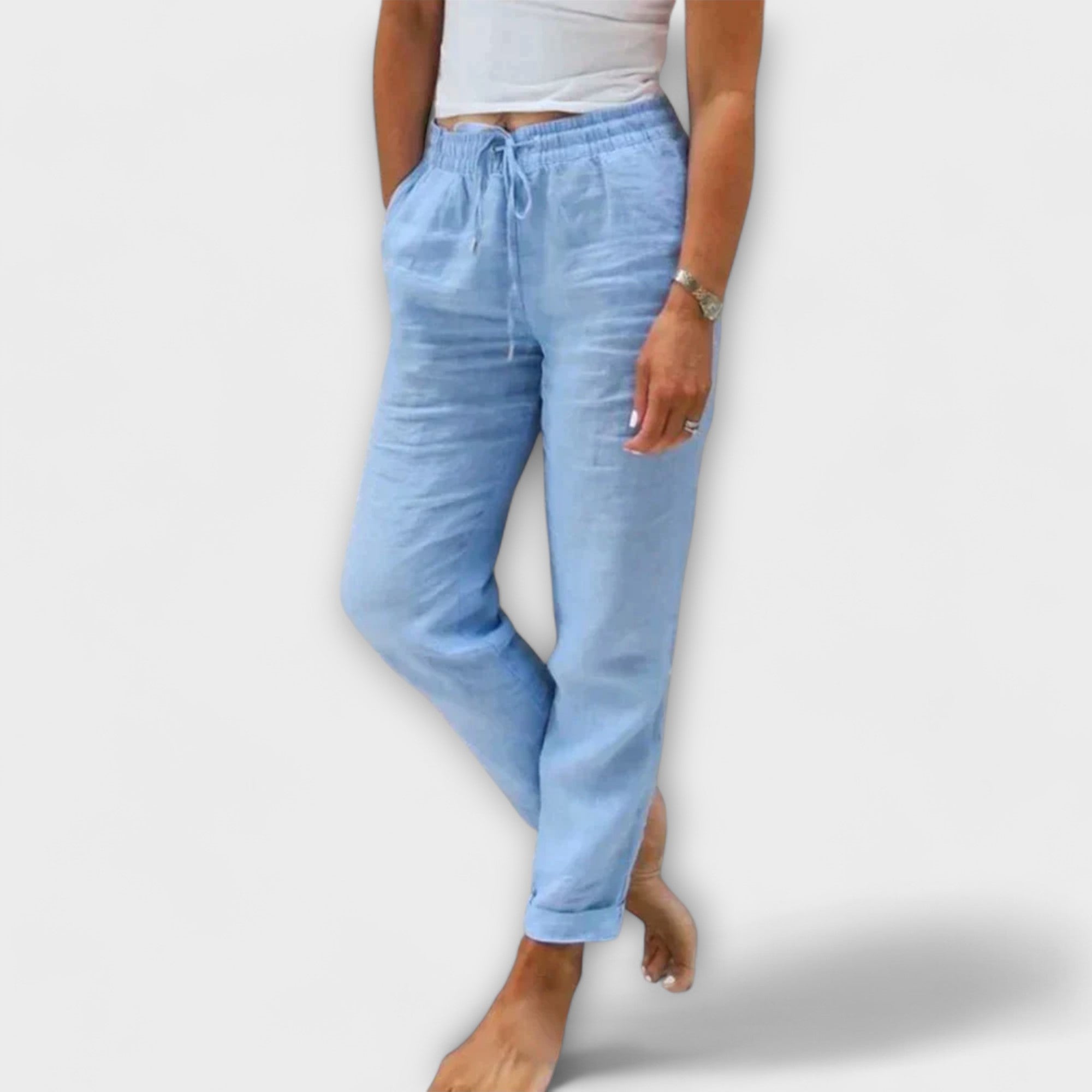 Pantalon en Lin Léger