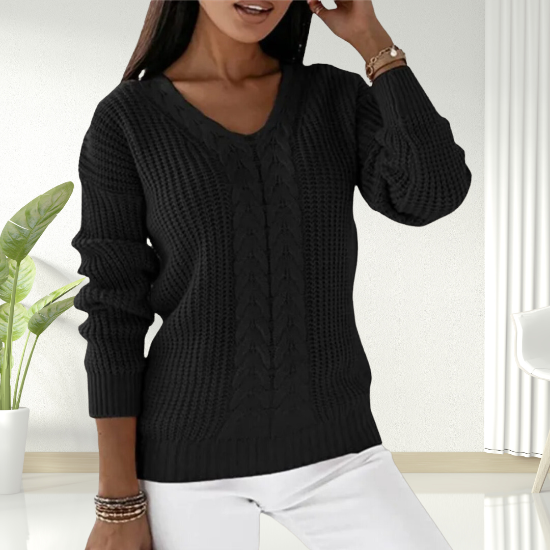 Oriana | Pull V-Neck Confortable