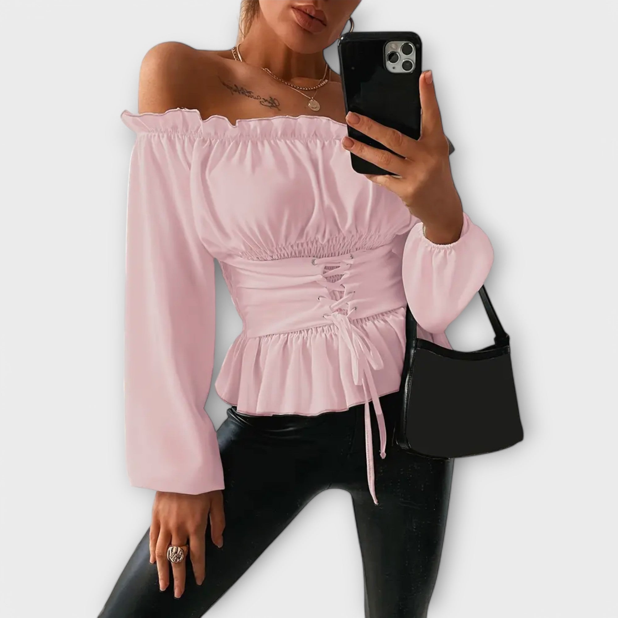 Amelia - Blouse à volants