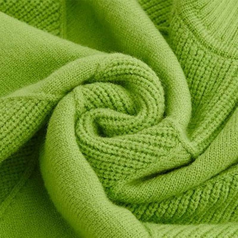 Denise | Pull Tricot à Col Montant Confortable