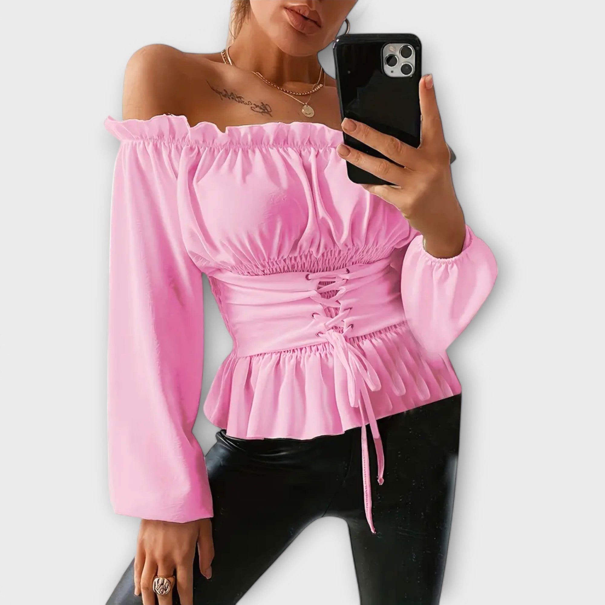 Amelia - Blouse à volants