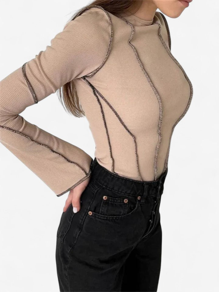 Imona | Haut à Manches Longues Confortable