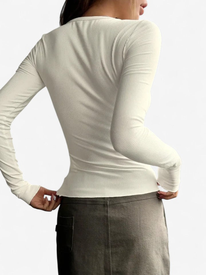 Klarina | Haut à Manches Longues Confortable